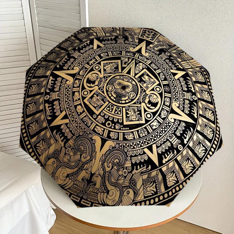 1pc Mayan Calendar Symbol Umbrella with Plastic Handle,Suitable for All Seasons Home Travel Outdoor UmbrellaDD057
1pc Mayan Calendar Symbol Umbrella with Plastic Handle,Suitable for All Seasons Home Travel Outdoor UmbrellaDD057