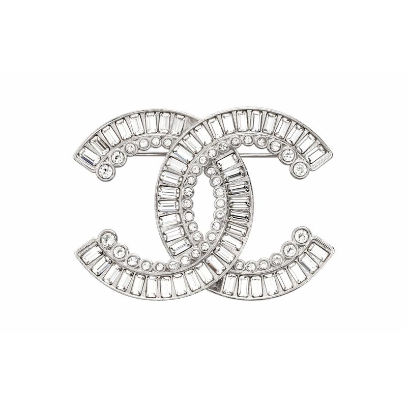 CHANEL Classic Double C Pattern Metal Brooch Women s Style срібний
CHANEL Classic Double C Pattern Metal Brooch Women s Style срібний