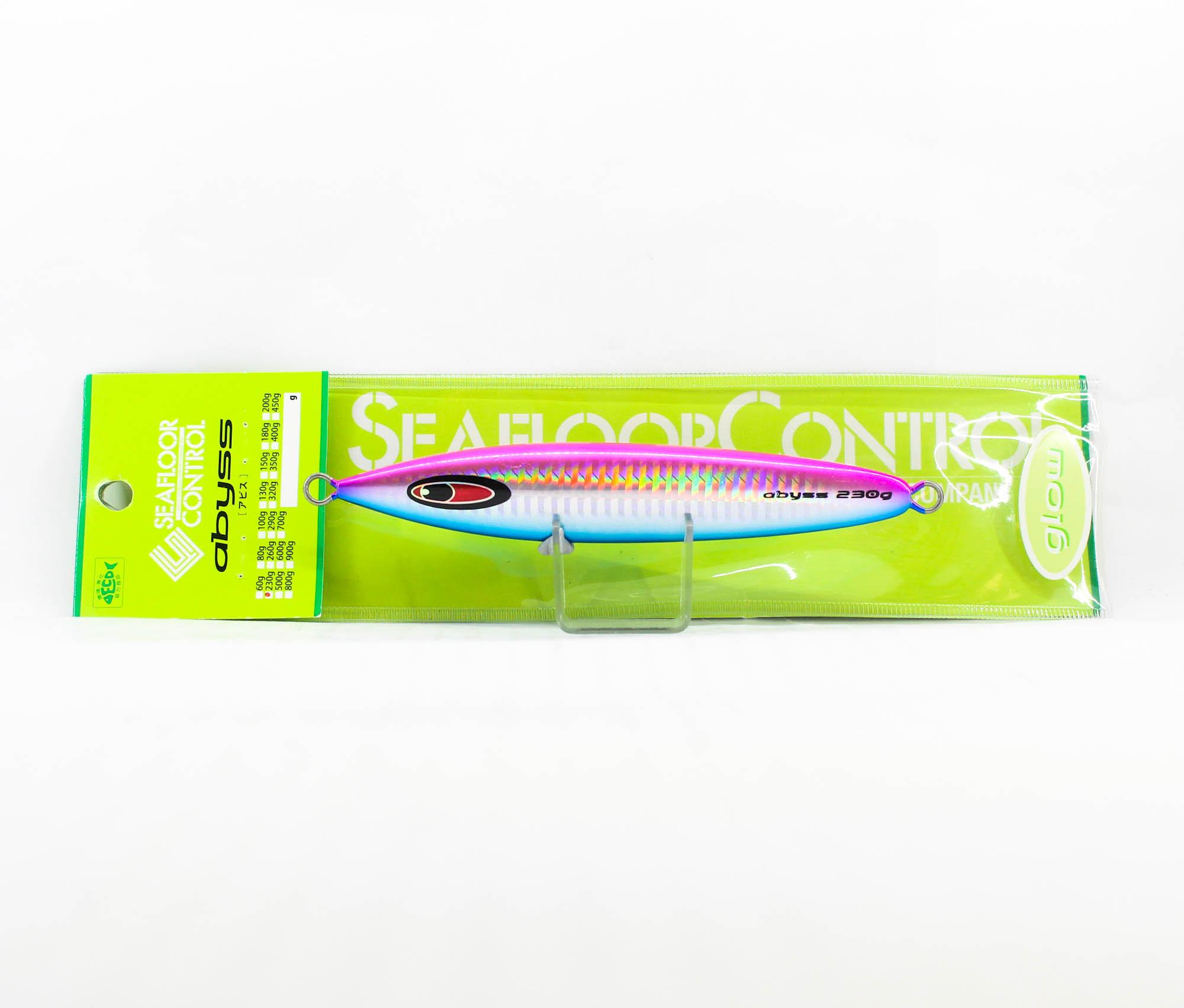 Seafloor Control Metal Jig Abyss 230 grams Pink Blue Zebra Glow (5672)
Seafloor Control Metal Jig Abyss 230 grams Pink Blue Zebra Glow (5672)