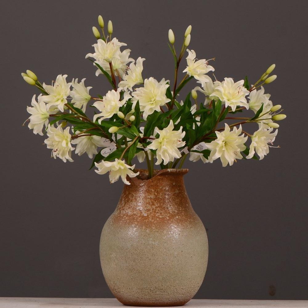 Real Touch Artificial Flower Branch Beautiful Fake Flower Simulation Flower Outdoor Garden Decor білий
Real Touch Artificial Flower Branch Beautiful Fake Flower Simulation Flower Outdoor Garden Decor білий