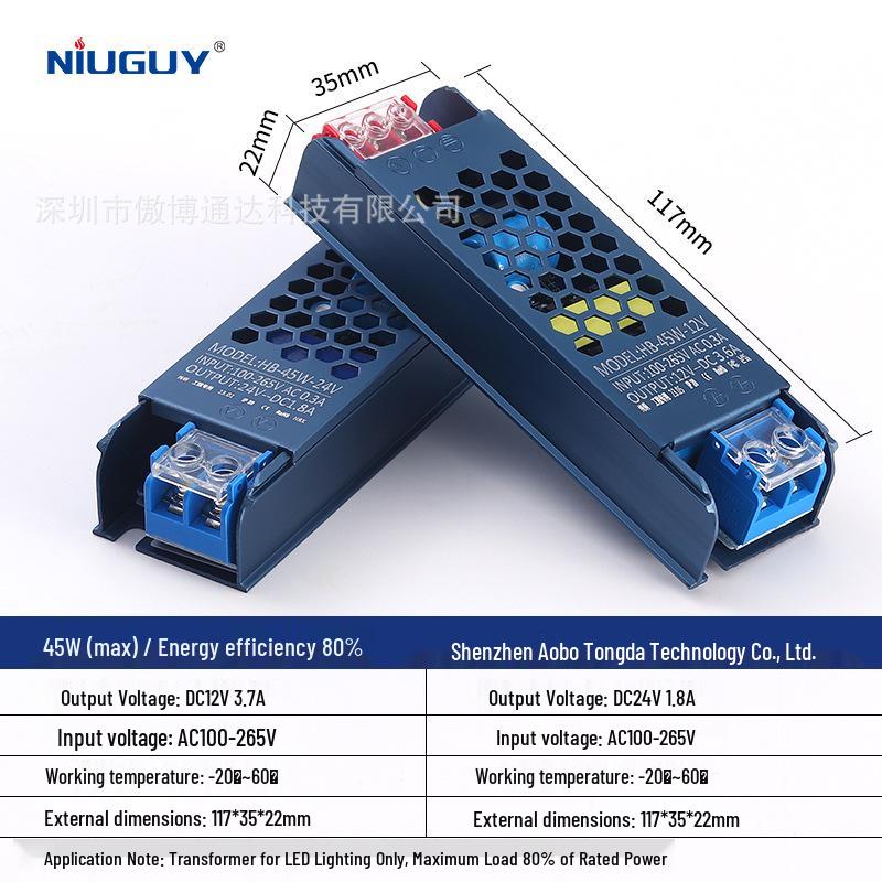 Ultra-thin AC to DC Power Supply 12V/24V, 60W-500W Constant Voltage Switch
Ultra-thin AC to DC Power Supply 12V/24V, 60W-500W Constant Voltage Switch