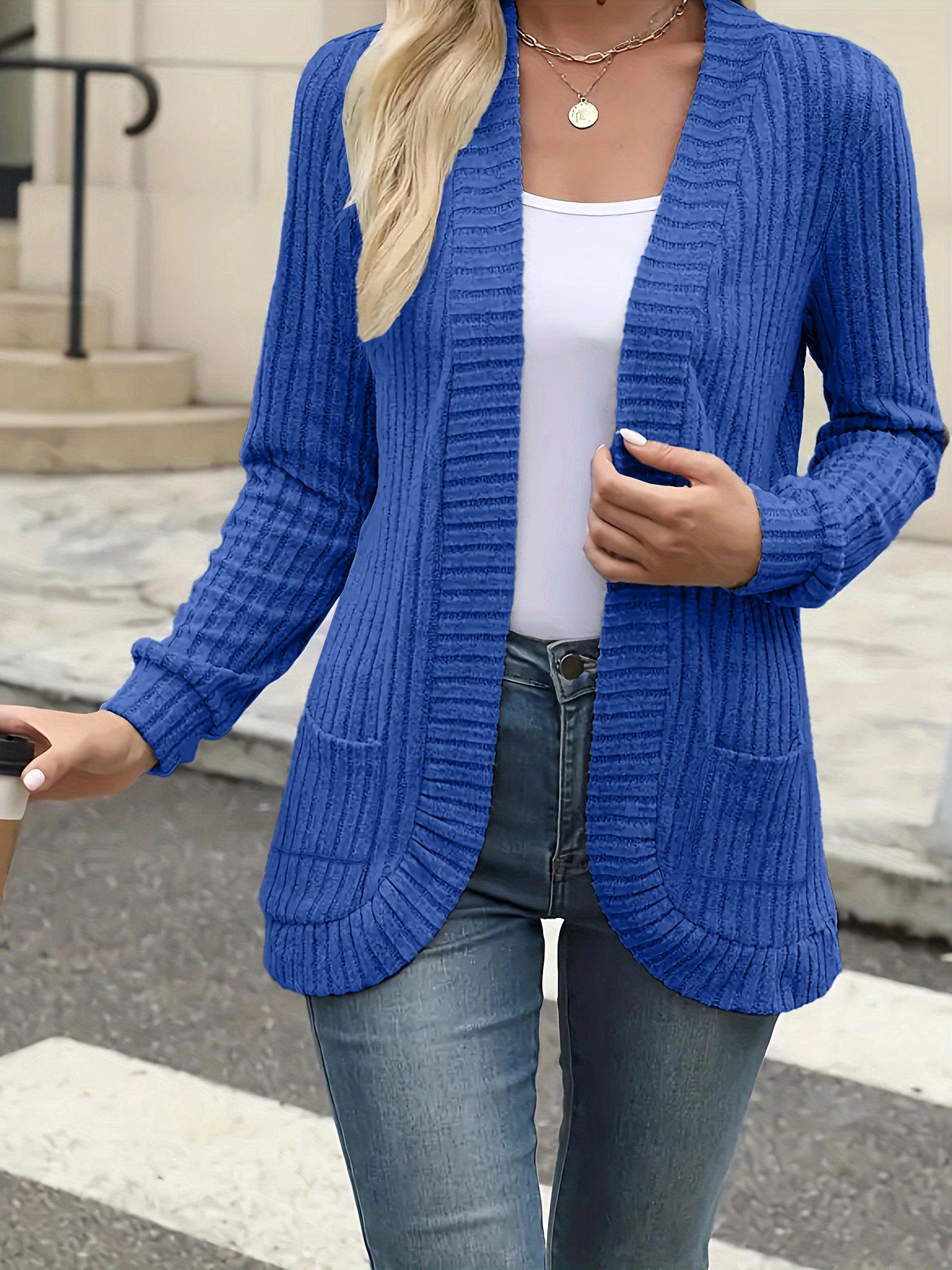 2025 European & American Autumn/Winter Casual Ribbed Spliced Long Sleeve Cardigan Jacket. S
2025 European & American Autumn/Winter Casual Ribbed Spliced Long Sleeve Cardigan Jacket. S
