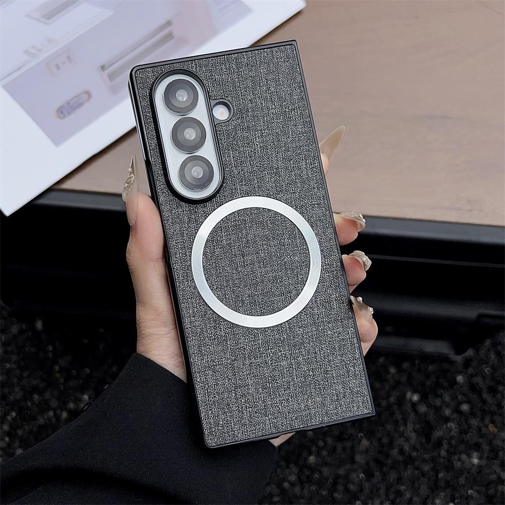 Fold7 For Magsafe Magnetic Phone Case For Samsung Galaxy Z Fold 7 6 5 4 3 Cloth Pattern Wireless Charging Cover Galaxy Z Fold5
Fold7 For Magsafe Magnetic Phone Case For Samsung Galaxy Z Fold 7 6 5 4 3 Cloth Pattern Wireless Charging Cover Galaxy Z Fold5