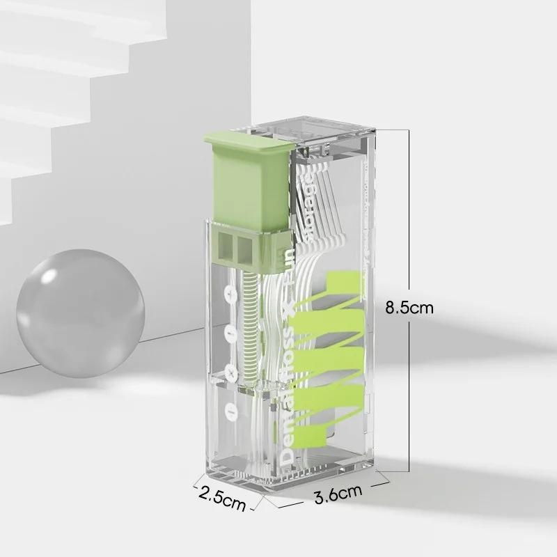 Automatic Rebound Dental Floss Storage Box Rapid Reload Recyclable Flosses Dispenser Travel Portable Oral Hygiene Gadget зелений
Automatic Rebound Dental Floss Storage Box Rapid Reload Recyclable Flosses Dispenser Travel Portable Oral Hygiene Gadget зелений