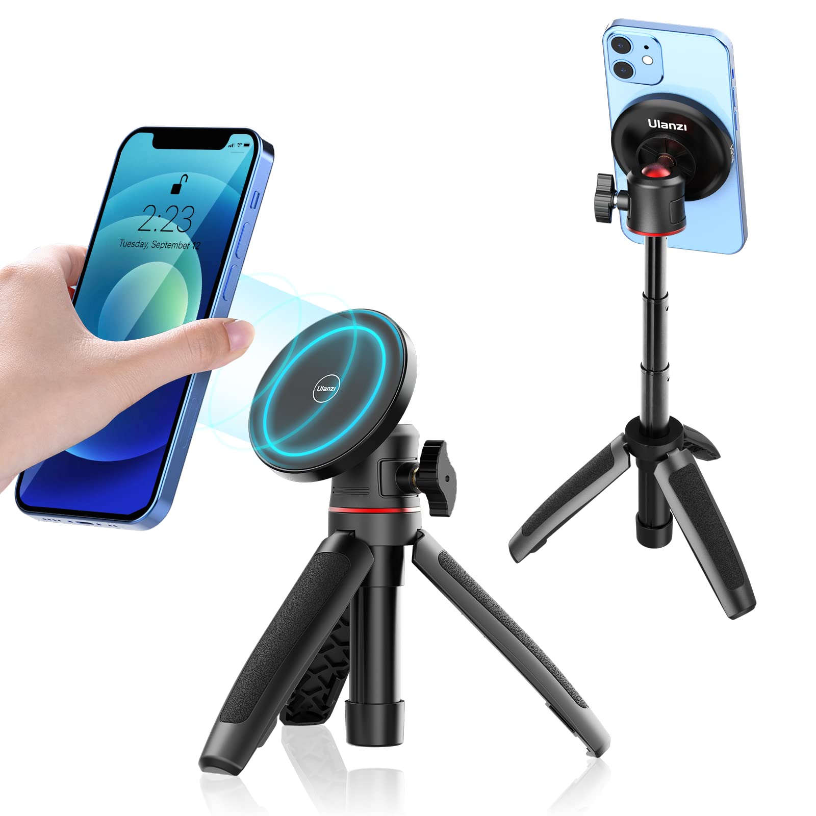 Ulanzi R101 Smartphone Holder for MagSafe with Mini Tripod Magnetic Magnetic Inch Screw Hole Mount Magsafe Smartphone Photography Smartphone Tripod
Ulanzi R101 Smartphone Holder for MagSafe with Mini Tripod Magnetic Magnetic Inch Screw Hole Mount Magsafe Smartphone Photography Smartphone Tripod