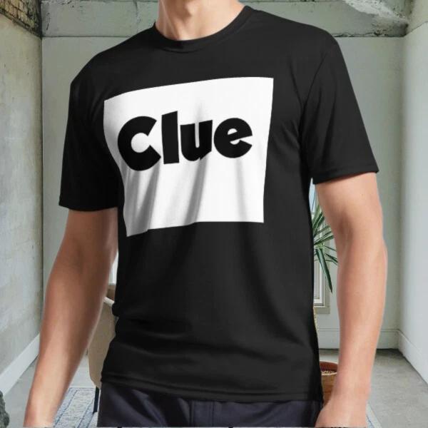 New Clue Active Logo Men s Black T shirt Funny Size S to 5XL 4XL
New Clue Active Logo Men s Black T shirt Funny Size S to 5XL 4XL