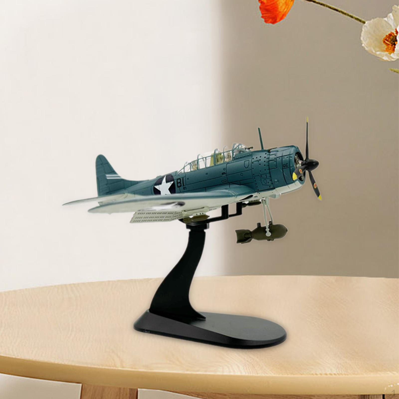 1/72 Sbd-3 Dive Bomber Diecast Fighter Desktop Decoration Plane Model Airplane with Stand for Office
1/72 Sbd-3 Dive Bomber Diecast Fighter Desktop Decoration Plane Model Airplane with Stand for Office