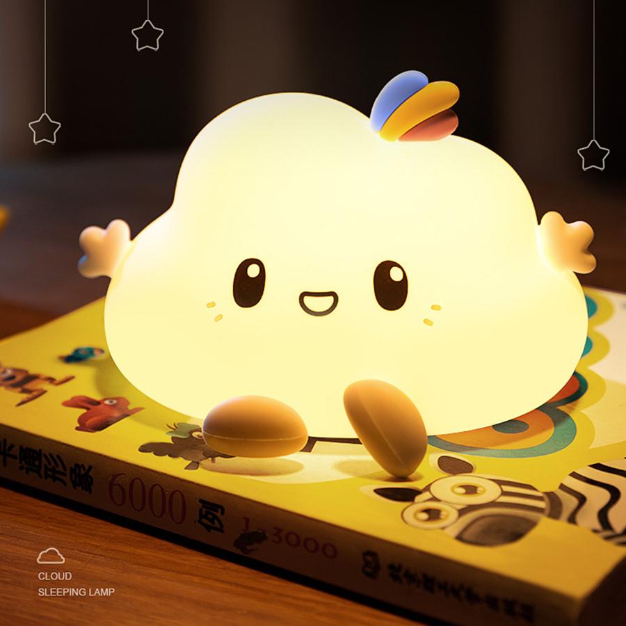 Новый креативный светодиодный ночник Little Cloud, мягкий силиконовый пульт дистанционного управления, теплый ночник для малышей и детей, подарок
Новый креативный светодиодный ночник Little Cloud, мягкий силиконовый пульт дистанционного управления, теплый ночник для малышей и детей, подарок