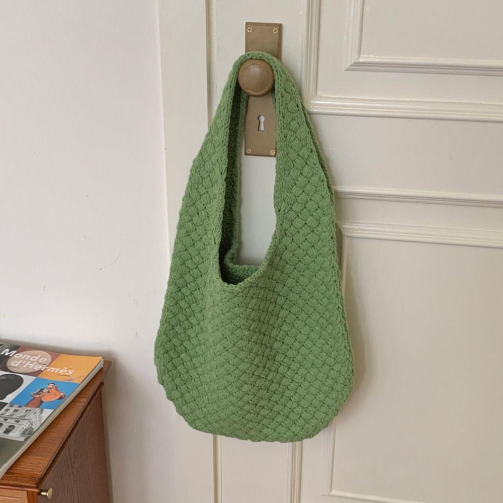 Summer Cotten Crochet Shoulder Bag Fashion Beach Handbag Casual Hollow Out Weave Bag Beach кавовий
Summer Cotten Crochet Shoulder Bag Fashion Beach Handbag Casual Hollow Out Weave Bag Beach кавовий