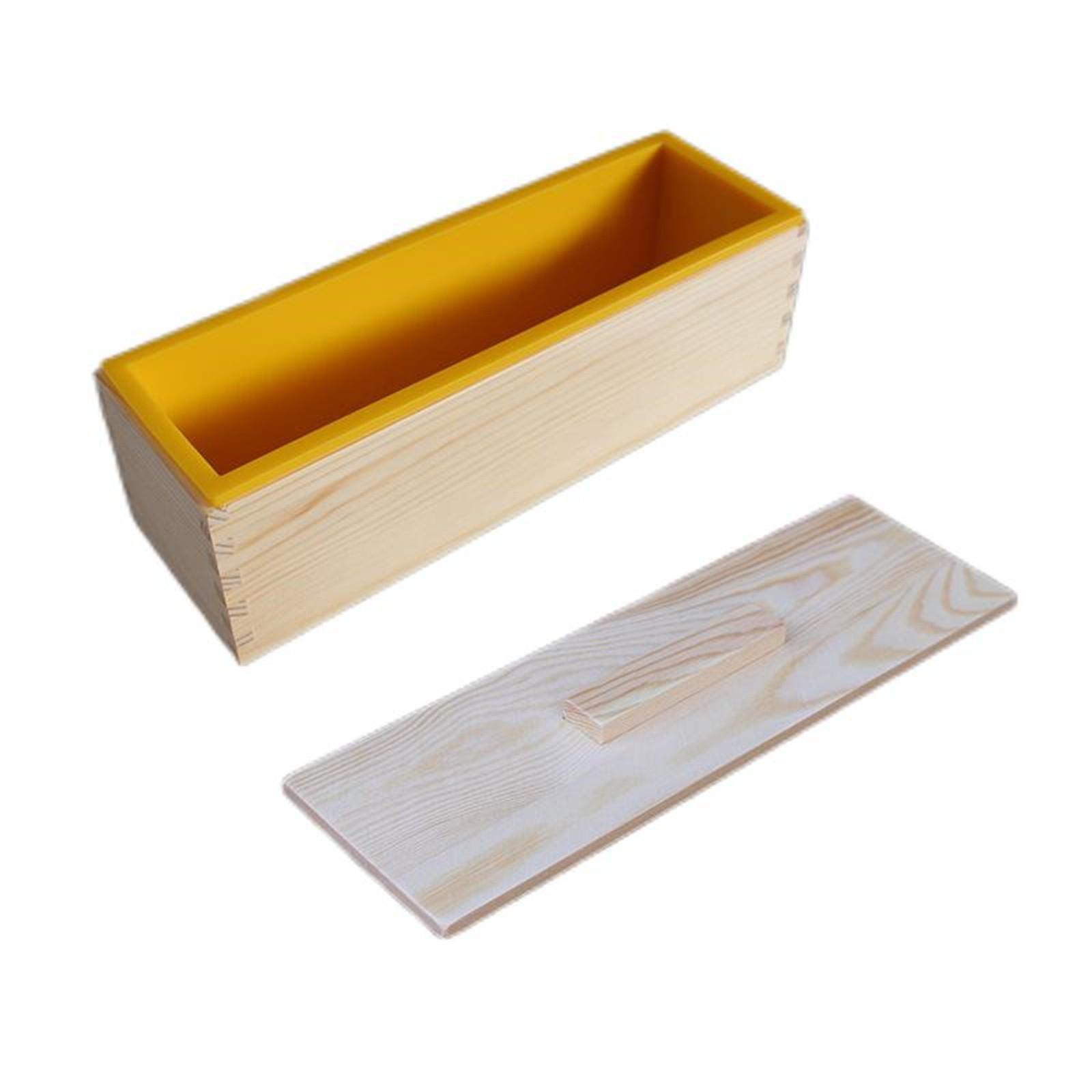 Форма для мыла, кухонные принадлежности, прямоугольный инструмент ручной работы, форма для выпечки кекса, буханки с деревянной коробкой One Size жёлтый
Форма для мыла, кухонные принадлежности, прямоугольный инструмент ручной работы, форма для выпечки кекса, буханки с деревянной коробкой One Size жёлтый