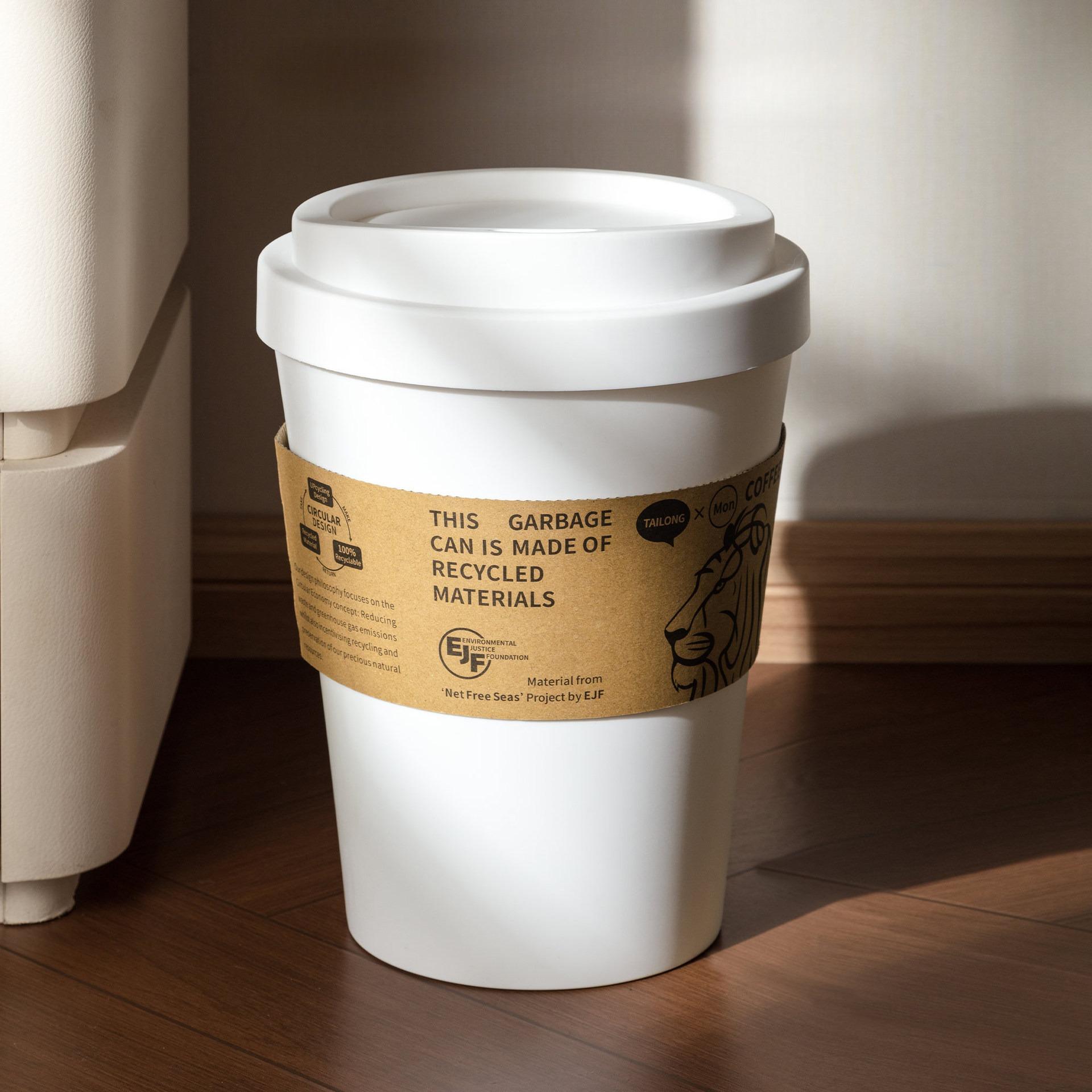 Creative Paper Coffee CupTrash Can Large Capacity Storage Basket for Bathroom Patio Toilet Offices Kitchen Dorm Desk Use білий
Creative Paper Coffee CupTrash Can Large Capacity Storage Basket for Bathroom Patio Toilet Offices Kitchen Dorm Desk Use білий