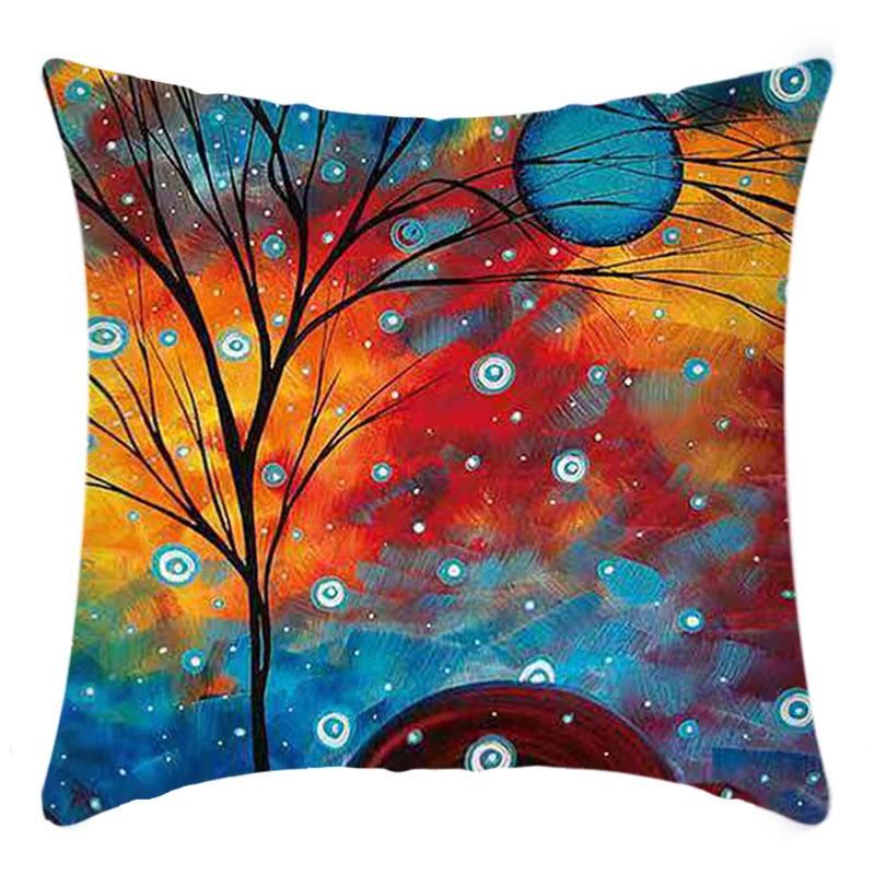 New Art Abstract Series Trees Landscape Color Printed Cushion Home Sofa Cushion Cover 45 * 45Cm pillowcase
New Art Abstract Series Trees Landscape Color Printed Cushion Home Sofa Cushion Cover 45 * 45Cm pillowcase