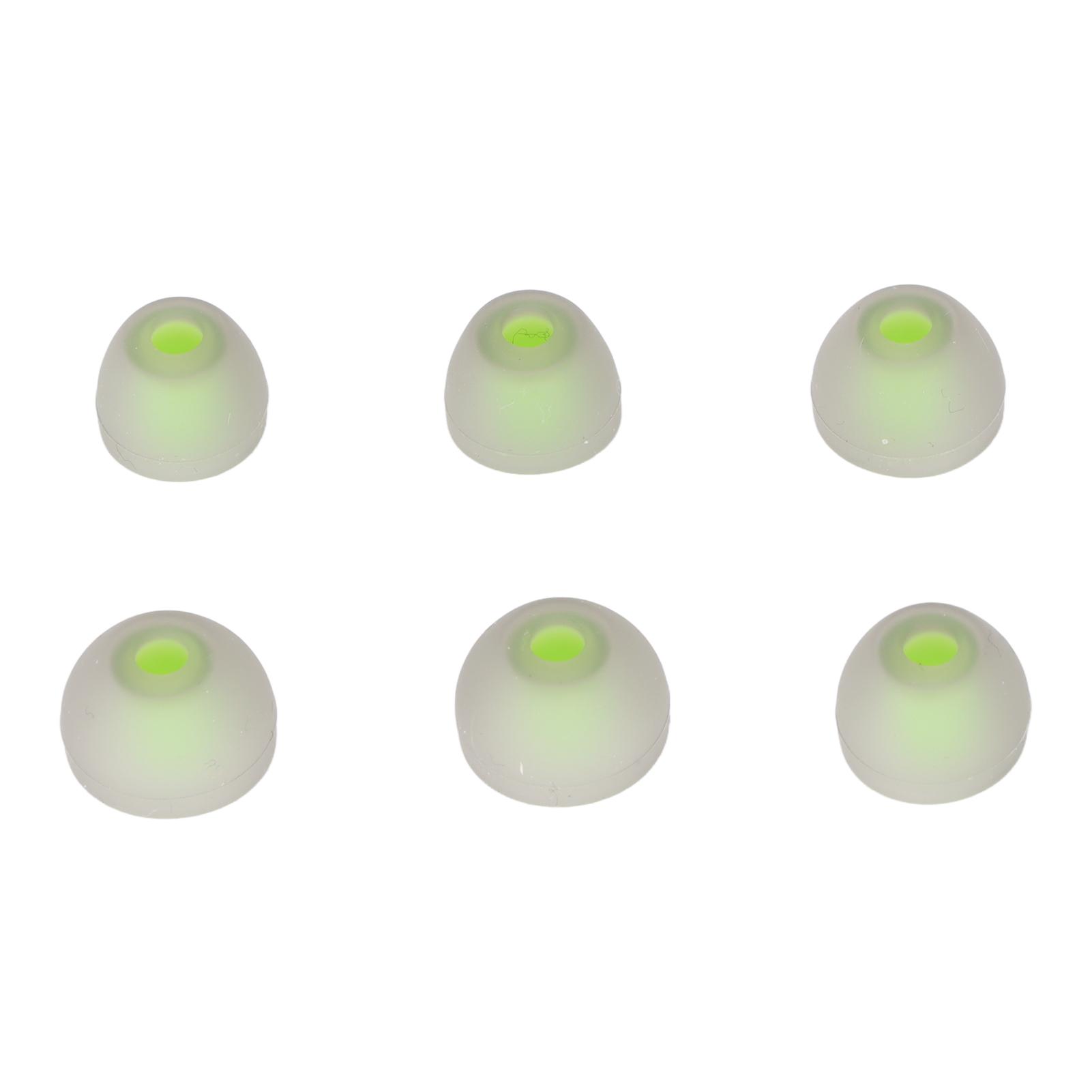 3 Size 6 Pcs Replacement Earplugs Soft Silicone Eartips Noise Reducing Earbuds for EarphonesGreen
3 Size 6 Pcs Replacement Earplugs Soft Silicone Eartips Noise Reducing Earbuds for EarphonesGreen