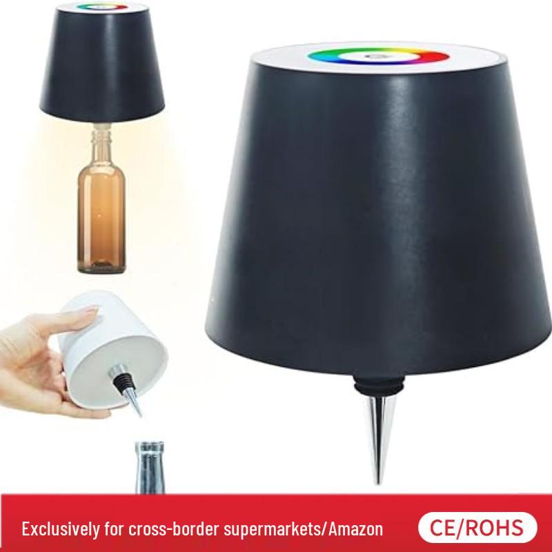 Creative RGB Rechargeable Wine Bottle Lamp for Atmosphere - Portable Desk, Bar, or Restaurant Night Light White Three-Color (Cylinder)
Creative RGB Rechargeable Wine Bottle Lamp for Atmosphere - Portable Desk, Bar, or Restaurant Night Light White Three-Color (Cylinder)