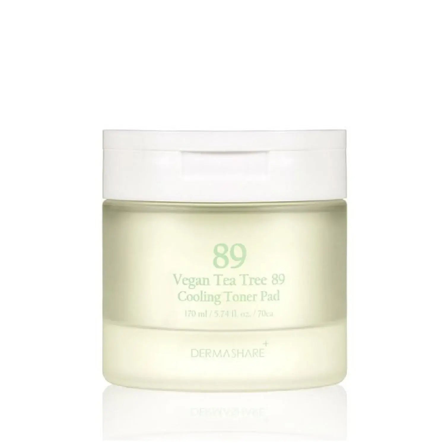 DERMASHARE Vegan Tea Tree 89 Cooling Toner Pad 70Pads 170ml
DERMASHARE Vegan Tea Tree 89 Cooling Toner Pad 70Pads 170ml