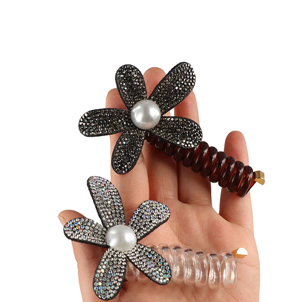 Flower Telephone Cord Hair Ring Elastic Spiral Coil Rubber Band Telephone Line Hair Rope Outdoor серый
Flower Telephone Cord Hair Ring Elastic Spiral Coil Rubber Band Telephone Line Hair Rope Outdoor серый