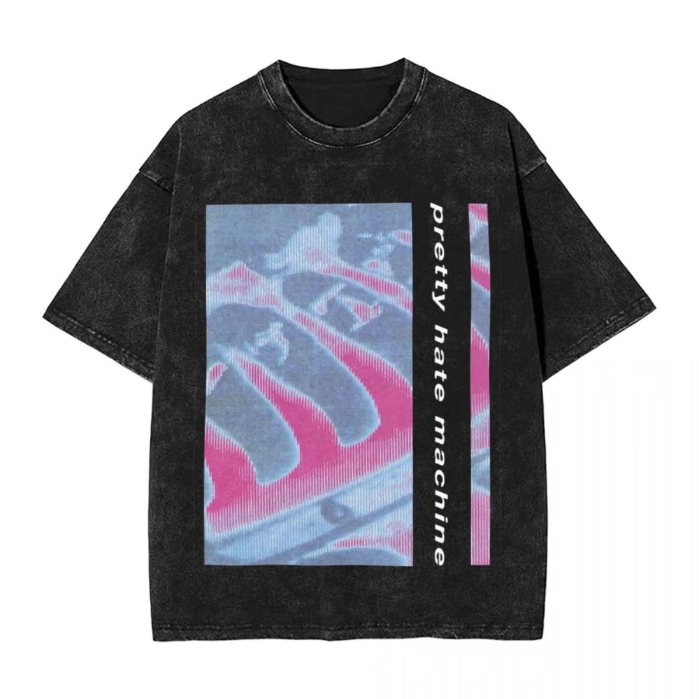 Pretty Hate Machine Classic Washed TShirt Men NIN Nine Inch Nails Retro Casual TShirt Summer O Neck Fashion Tees Big Size Tops L
Pretty Hate Machine Classic Washed TShirt Men NIN Nine Inch Nails Retro Casual TShirt Summer O Neck Fashion Tees Big Size Tops L