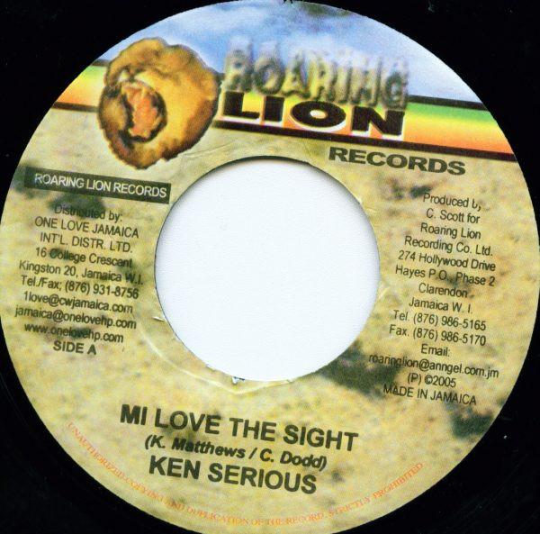 7-дюймовая пластинка KEN SERIOUS - Mi Love The Sight NONE Рычащий лев Re 2005 Ямайка Регги, Ска и Даб Б/У
7-дюймовая пластинка KEN SERIOUS - Mi Love The Sight NONE Рычащий лев Re 2005 Ямайка Регги, Ска и Даб Б/У