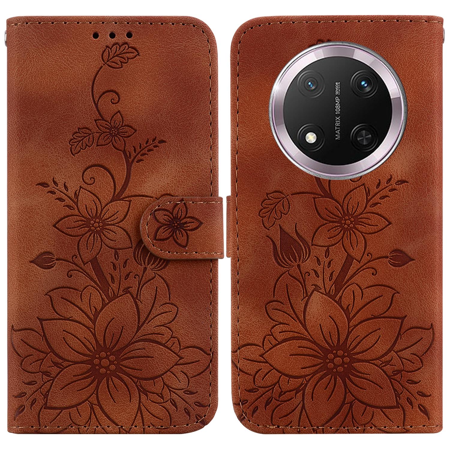 For Honor Magic7 Lite 5G/X9c 5G/X60 Pro 5G Case Lily Flower Imprint Leather Phone Cover with Stand F
For Honor Magic7 Lite 5G/X9c 5G/X60 Pro 5G Case Lily Flower Imprint Leather Phone Cover with Stand F