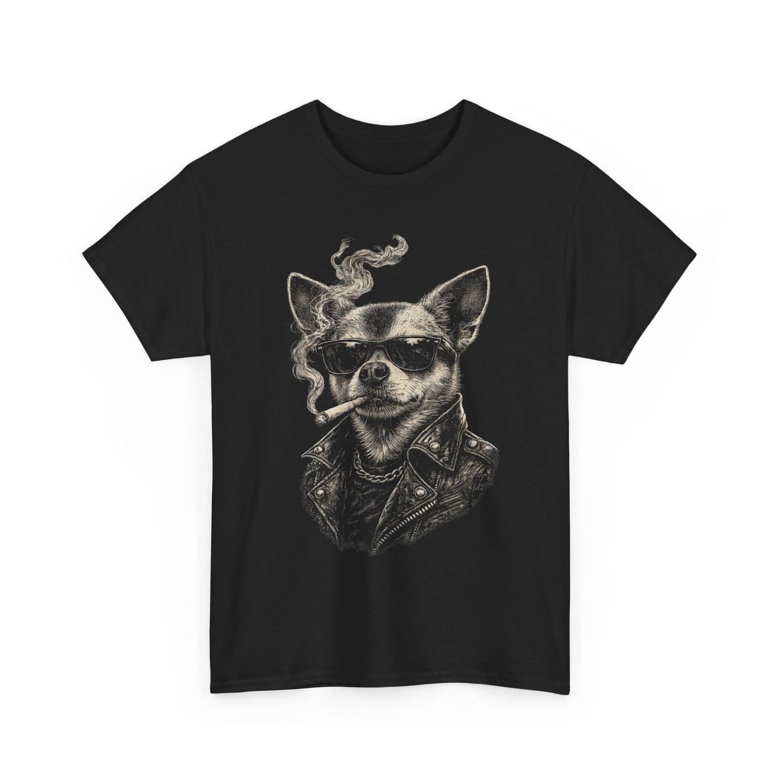 Dog Smoking Cigarette Shirt, Funny Chihuahua Meme Women Men Shirt 4XL
Dog Smoking Cigarette Shirt, Funny Chihuahua Meme Women Men Shirt 4XL