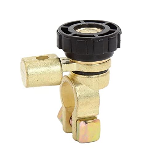 PLEAVIT Battery Kill Switch Battery Cut Terminal Car D-Terminal 12V 24V (Black)
PLEAVIT Battery Kill Switch Battery Cut Terminal Car D-Terminal 12V 24V (Black)