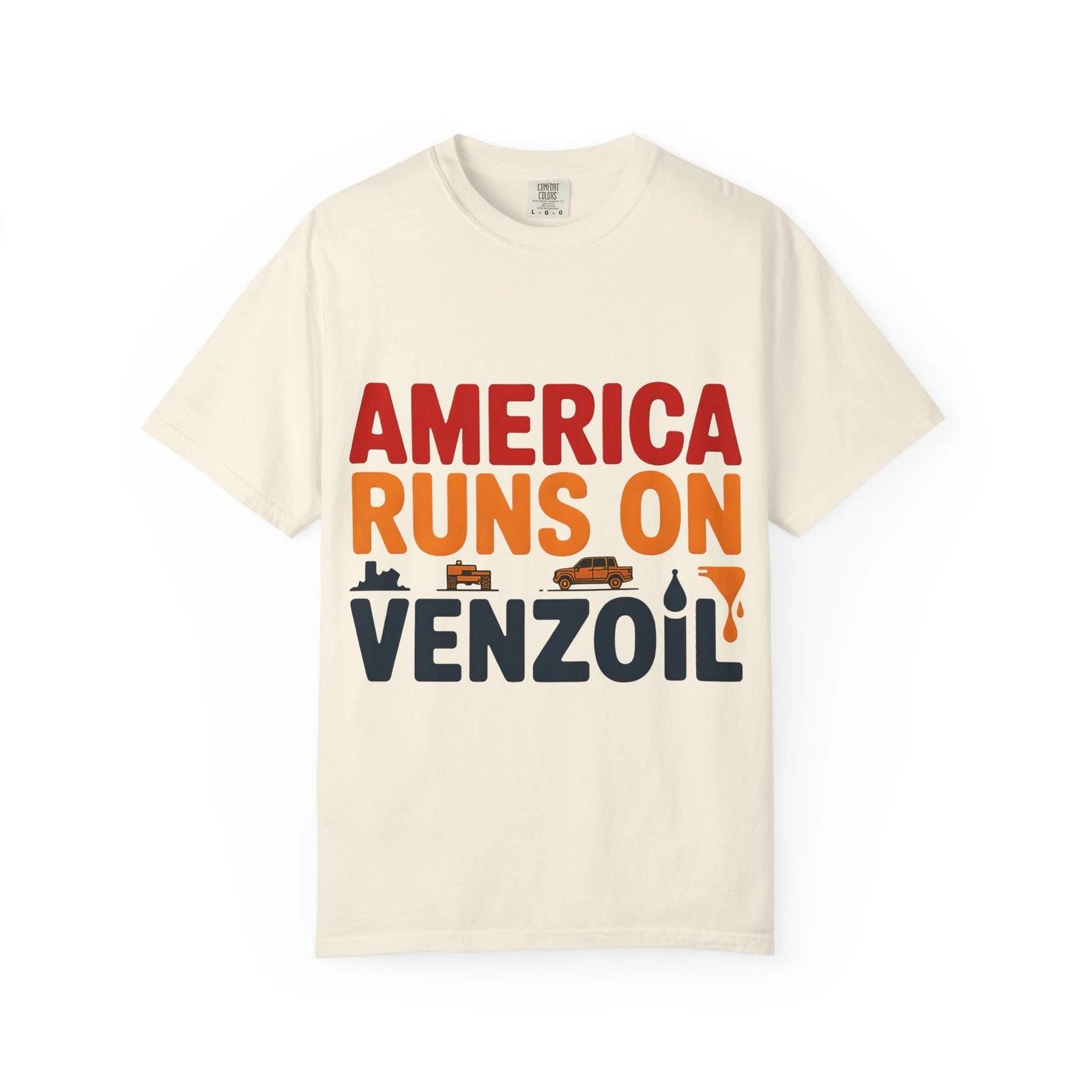 America Runs On Venzoil T Shirt Auto Oil Graphic Heavyweight Tee RetroUSA S
America Runs On Venzoil T Shirt Auto Oil Graphic Heavyweight Tee RetroUSA S
