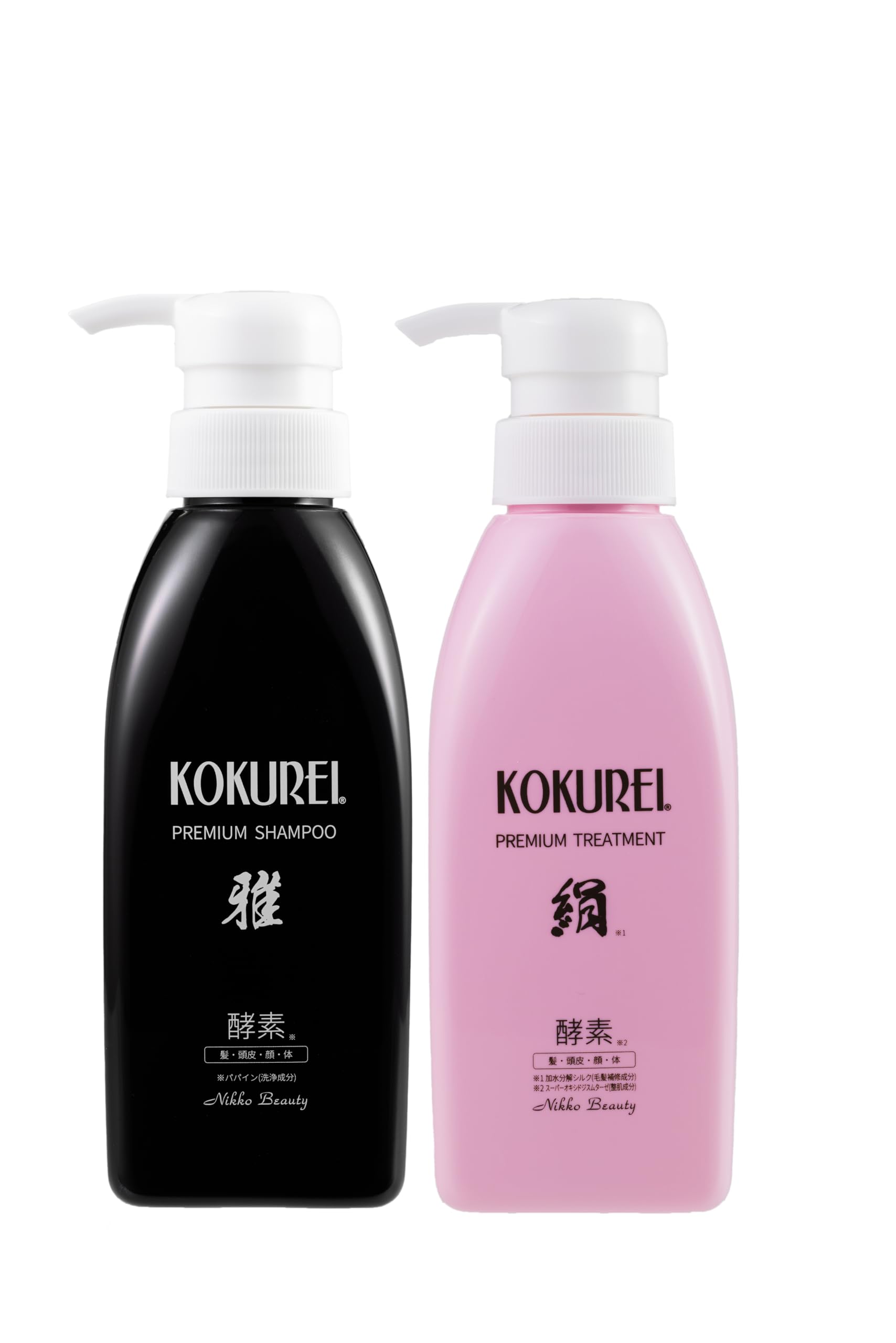 KOKUREI 300ml 2-Pack Set (Choose Your Shampoo and Conditioner)
KOKUREI 300ml 2-Pack Set (Choose Your Shampoo and Conditioner)