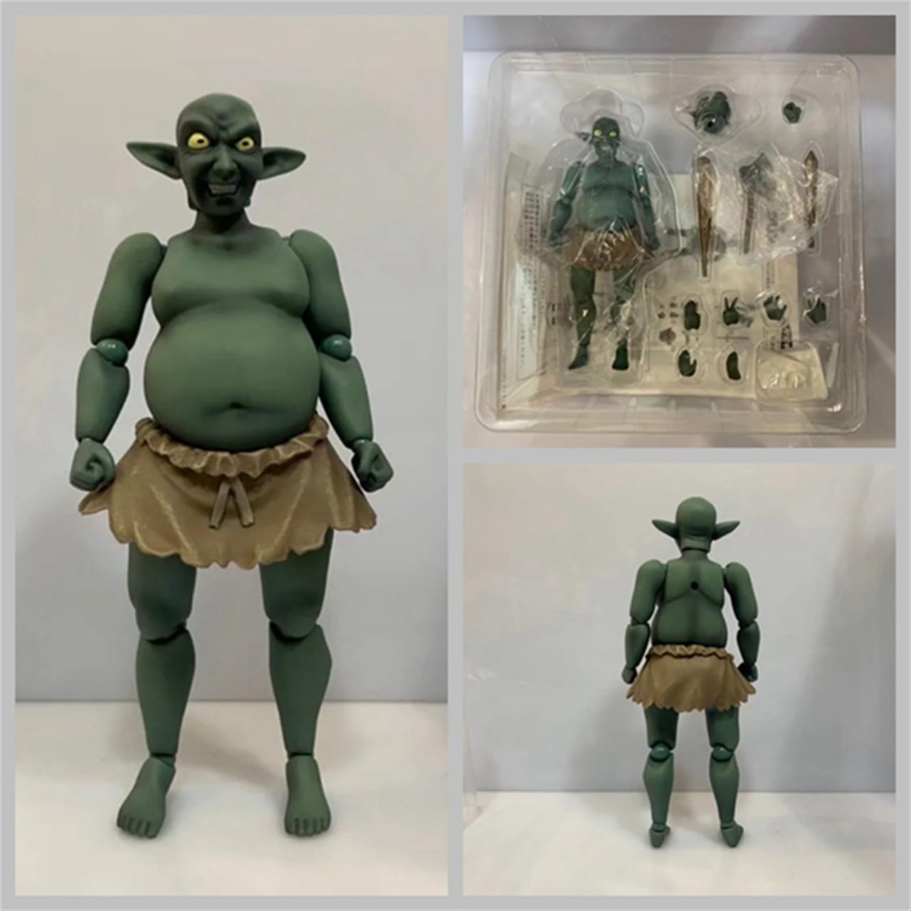 VANTAL Goblin Slayer Wolf Tribe Anime Goblin Goblin Joint Movable Model Wear Box Figure Height Approx. 15 CM Environmentally Friendly PVC Material
VANTAL Goblin Slayer Wolf Tribe Anime Goblin Goblin Joint Movable Model Wear Box Figure Height Approx. 15 CM Environmentally Friendly PVC Material