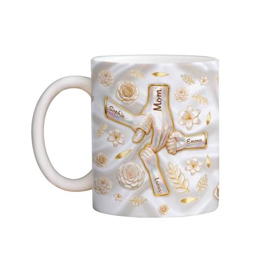 3D Inflated Effect Printed Mug 11/15oz Ceramic Coffee Cup Customized Mother And Child Mug Personalized Names Tea Cup Unique Gift for Mom & Grandm S
3D Inflated Effect Printed Mug 11/15oz Ceramic Coffee Cup Customized Mother And Child Mug Personalized Names Tea Cup Unique Gift for Mom & Grandm S