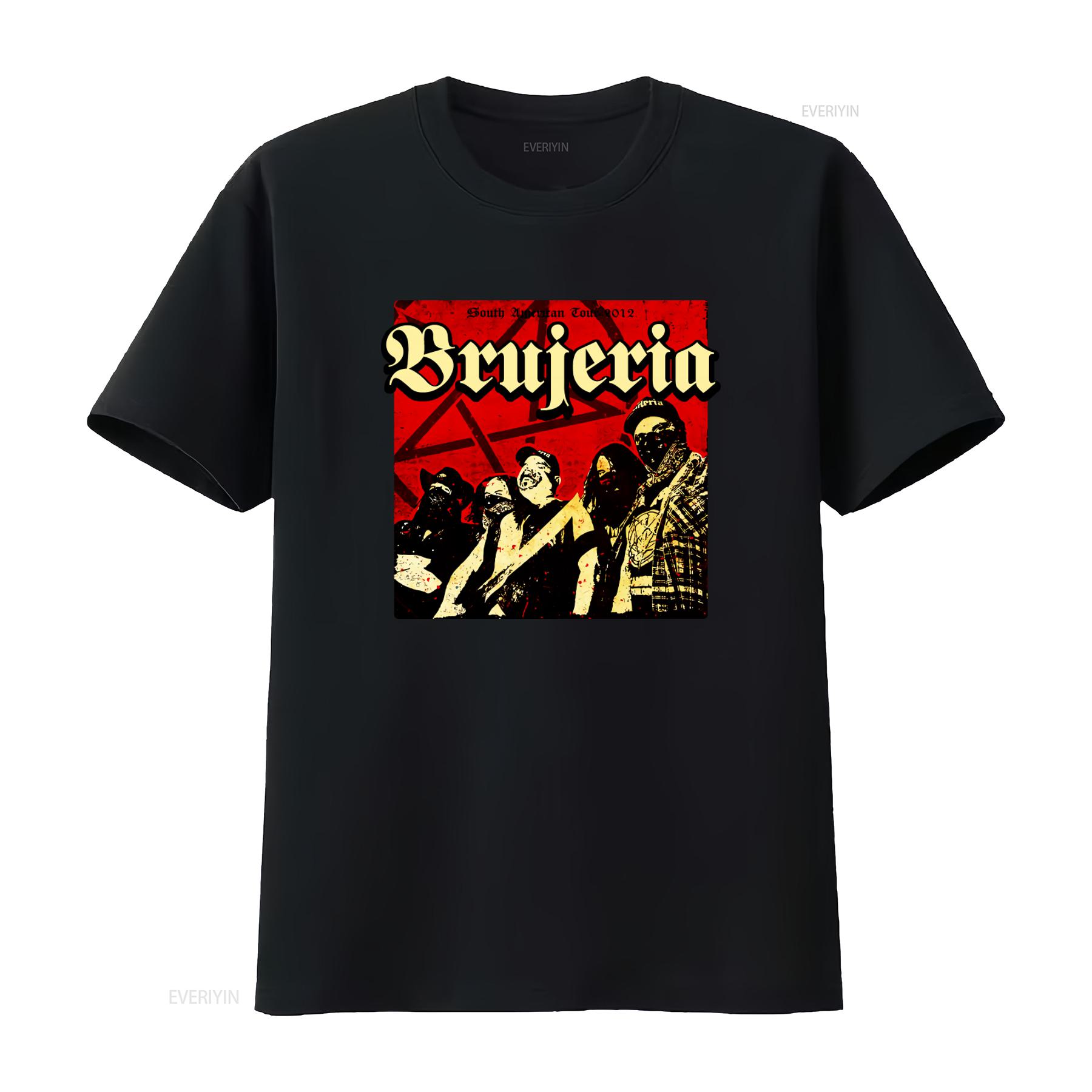 Brujeria Metal Band T Shirt for Men South American Tour 2012 Design vintage Washed Soft Unisex Stylish Comfortable 4XL
Brujeria Metal Band T Shirt for Men South American Tour 2012 Design vintage Washed Soft Unisex Stylish Comfortable 4XL