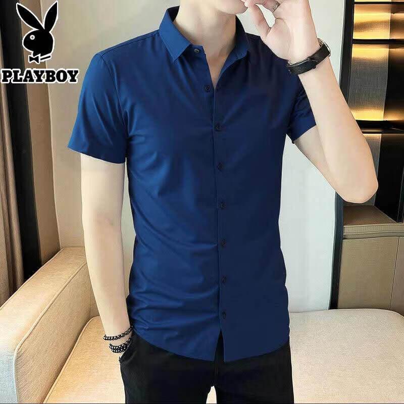 PLAYBOY Men s Ice Silk Cool Touch Slim Fit Short Sleeve Shirt 4XL
PLAYBOY Men s Ice Silk Cool Touch Slim Fit Short Sleeve Shirt 4XL
