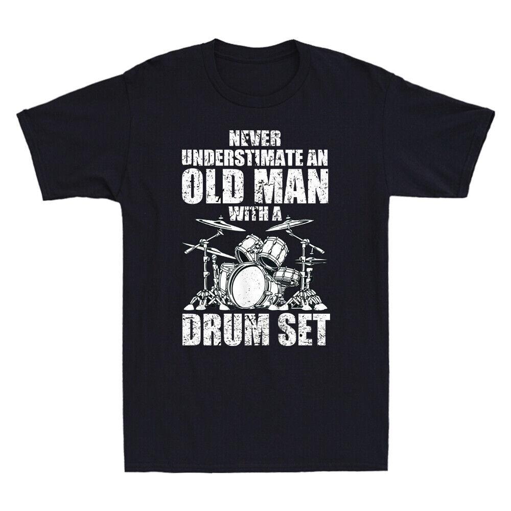 Never Underestimate An Old Man With A Drum Set Funny Drummer Retro Men s T-Shirt Unisex T-Shirt S
Never Underestimate An Old Man With A Drum Set Funny Drummer Retro Men s T-Shirt Unisex T-Shirt S