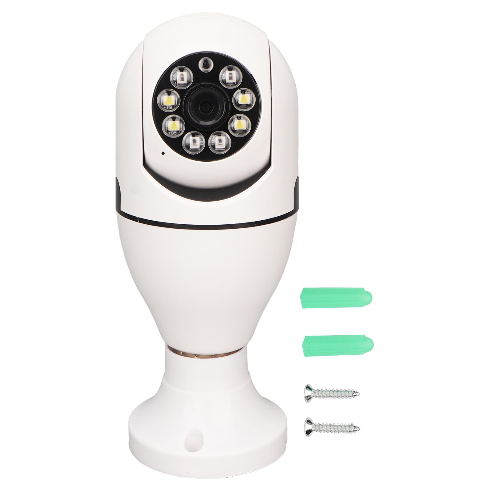 Bulb Security Camera 2.4G 5G WiFi 1080P Night Vision Two Way o Function Motion Detection Home
Bulb Security Camera 2.4G 5G WiFi 1080P Night Vision Two Way o Function Motion Detection Home
