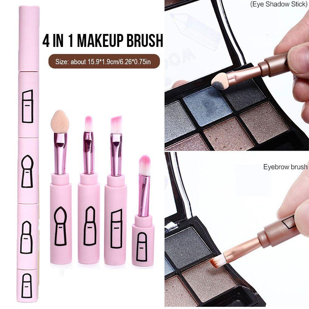 Plastic Handle Retractable Travel Eye Shadow Brush Eyeliner Brush Lip Brush Makeup Brush розовый
Plastic Handle Retractable Travel Eye Shadow Brush Eyeliner Brush Lip Brush Makeup Brush розовый