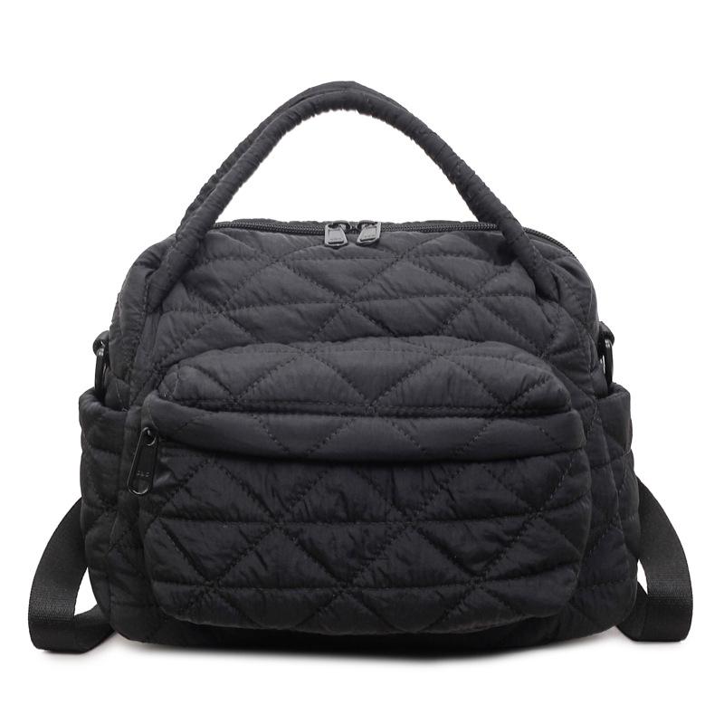 Winter New Quilted Backpack Women Fashi Crossbody Bag Insulated Comfortable and Versatile Texture Shoulder Bag Simple Backpack чёрный
Winter New Quilted Backpack Women Fashi Crossbody Bag Insulated Comfortable and Versatile Texture Shoulder Bag Simple Backpack чёрный