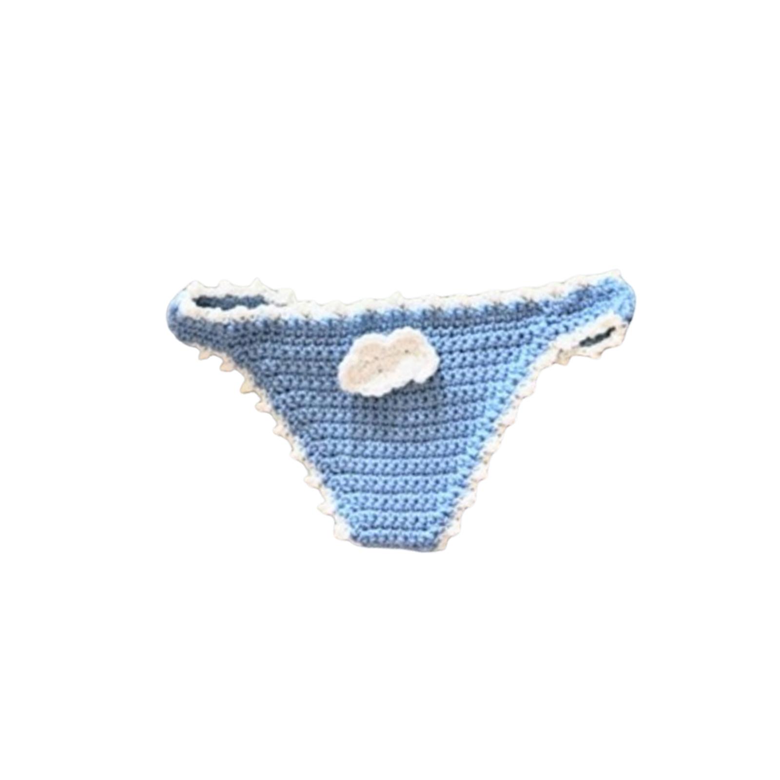 Handmade Crochet Novelty Underwear Shaped Bookmark Unique Page Holder for Books and Journals Durable Yarn Craft Reading Accessory One Size
Handmade Crochet Novelty Underwear Shaped Bookmark Unique Page Holder for Books and Journals Durable Yarn Craft Reading Accessory One Size