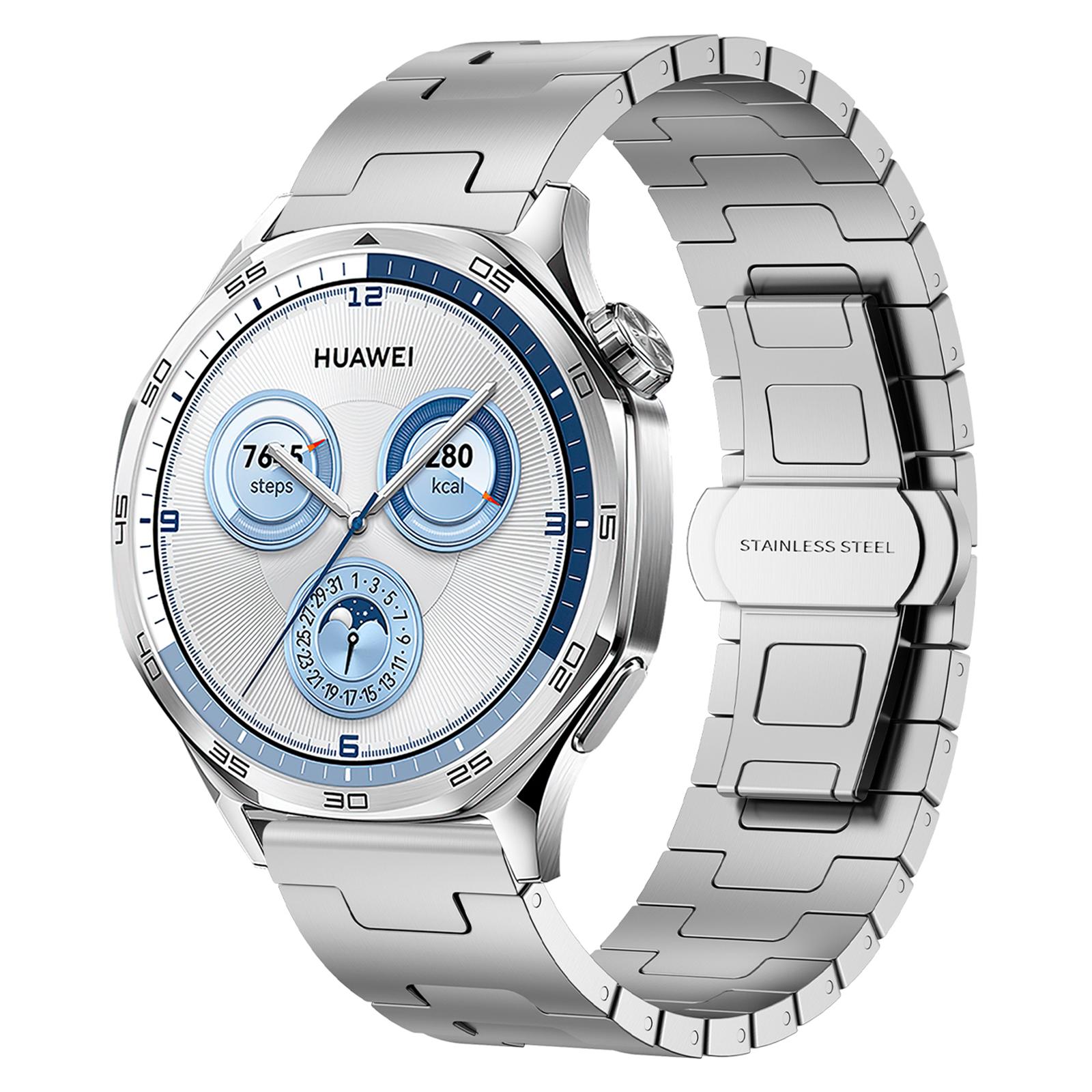 Titanium Alloy Strap for Huawei Watch GT 5 Pro/GT 5/GT 4 46mm Universal 22mm Metal Watchband Silver
Titanium Alloy Strap for Huawei Watch GT 5 Pro/GT 5/GT 4 46mm Universal 22mm Metal Watchband Silver