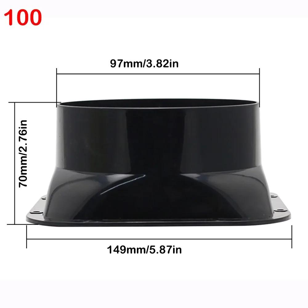 New High Quality Household Accessories ABS Wall Flange Connector Black 100-300MM Ventilation Pipe Joint Air Pipe Joint Kitchen 16mm
New High Quality Household Accessories ABS Wall Flange Connector Black 100-300MM Ventilation Pipe Joint Air Pipe Joint Kitchen 16mm
