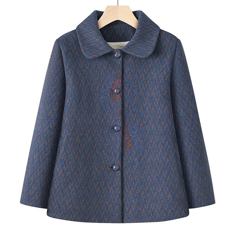 Grandma s Mink Velvet Wool Coat for Women, Perfect for Midlife and Senior Autumn-Winter Wardrobe 2XL (105-120) синій
Grandma s Mink Velvet Wool Coat for Women, Perfect for Midlife and Senior Autumn-Winter Wardrobe 2XL (105-120) синій