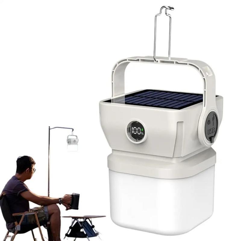 Солнечный кемпинговый фонарь Портативный уличный фонарь для палатки Ночные аварийные огни Фонарь Type-C USB с крючком White 1pc
Солнечный кемпинговый фонарь Портативный уличный фонарь для палатки Ночные аварийные огни Фонарь Type-C USB с крючком White 1pc