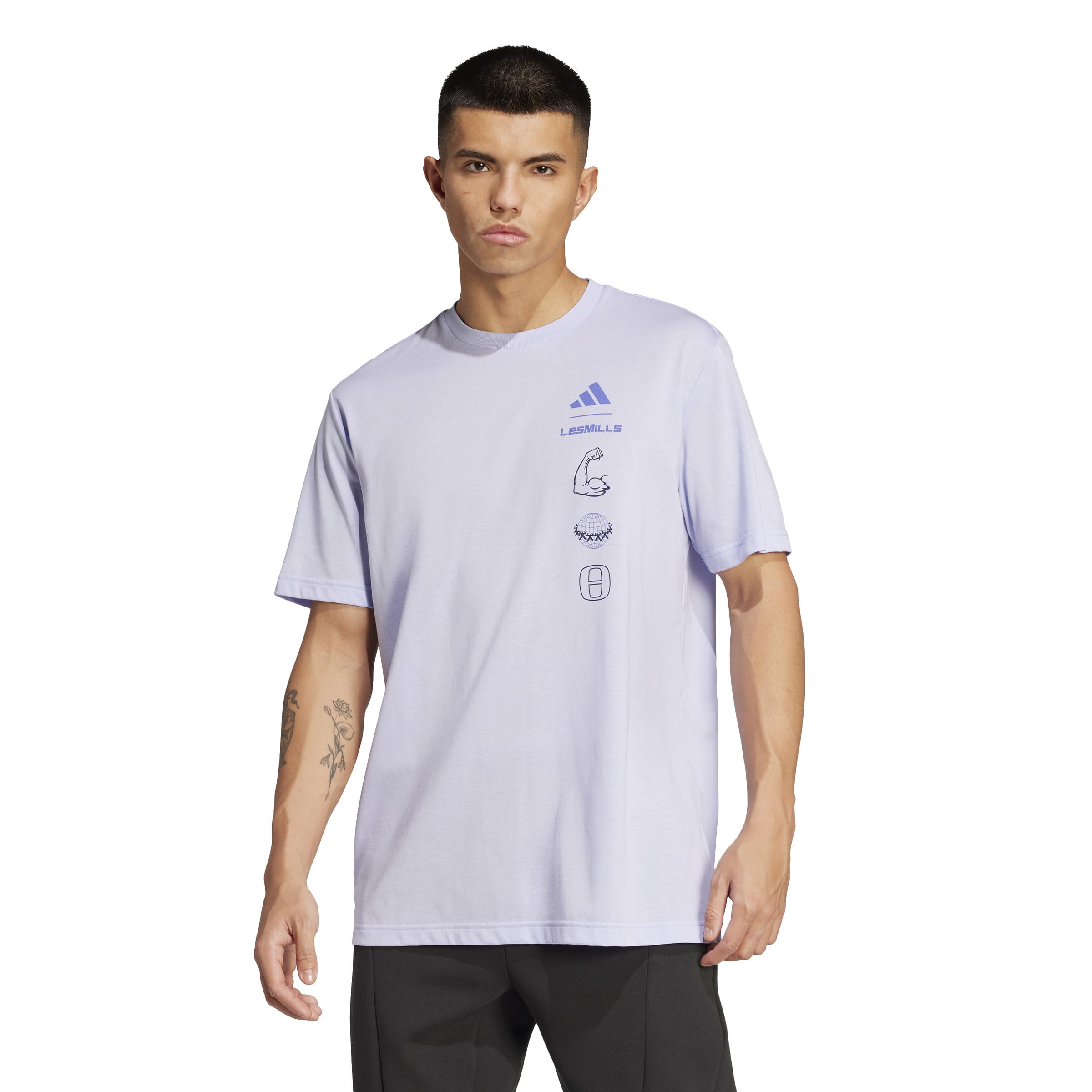Adidas Short Sleeve LESMILLS Graphic MBF80 in Violet Tone Men s T-Shirt (JW3874)
Adidas Short Sleeve LESMILLS Graphic MBF80 in Violet Tone Men s T-Shirt (JW3874)