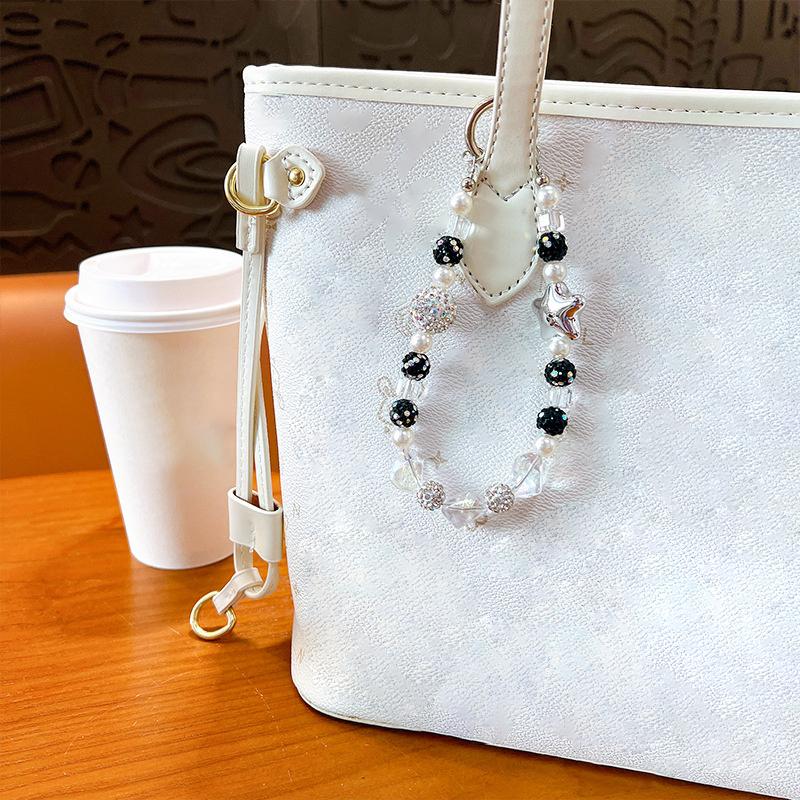 Handmade Beaded Mobile Phone Chain Backpack Computer Bag Mobile Phone Case Pendant Keychain Bracelet Unisex
Handmade Beaded Mobile Phone Chain Backpack Computer Bag Mobile Phone Case Pendant Keychain Bracelet Unisex
