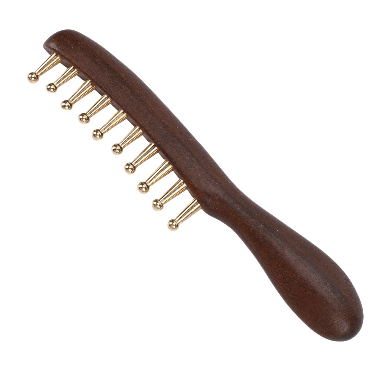 Wood Comb with Copper Wide Tooth Ergonomic Hair Comb for Men Women Curly Long Hair
Wood Comb with Copper Wide Tooth Ergonomic Hair Comb for Men Women Curly Long Hair