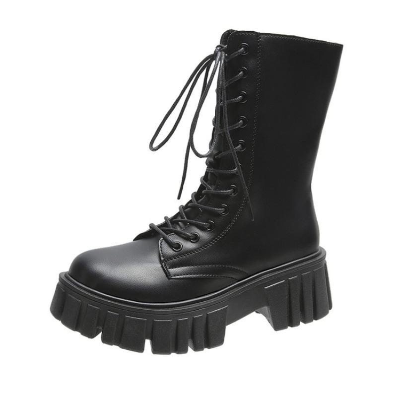 2026 Women s Boots Fashion Mid Calf Boot PU Leather Casual Boots Non-Slip Platform Boots for Women Lace Up Ankle Boot 35 чорний
2026 Women s Boots Fashion Mid Calf Boot PU Leather Casual Boots Non-Slip Platform Boots for Women Lace Up Ankle Boot 35 чорний