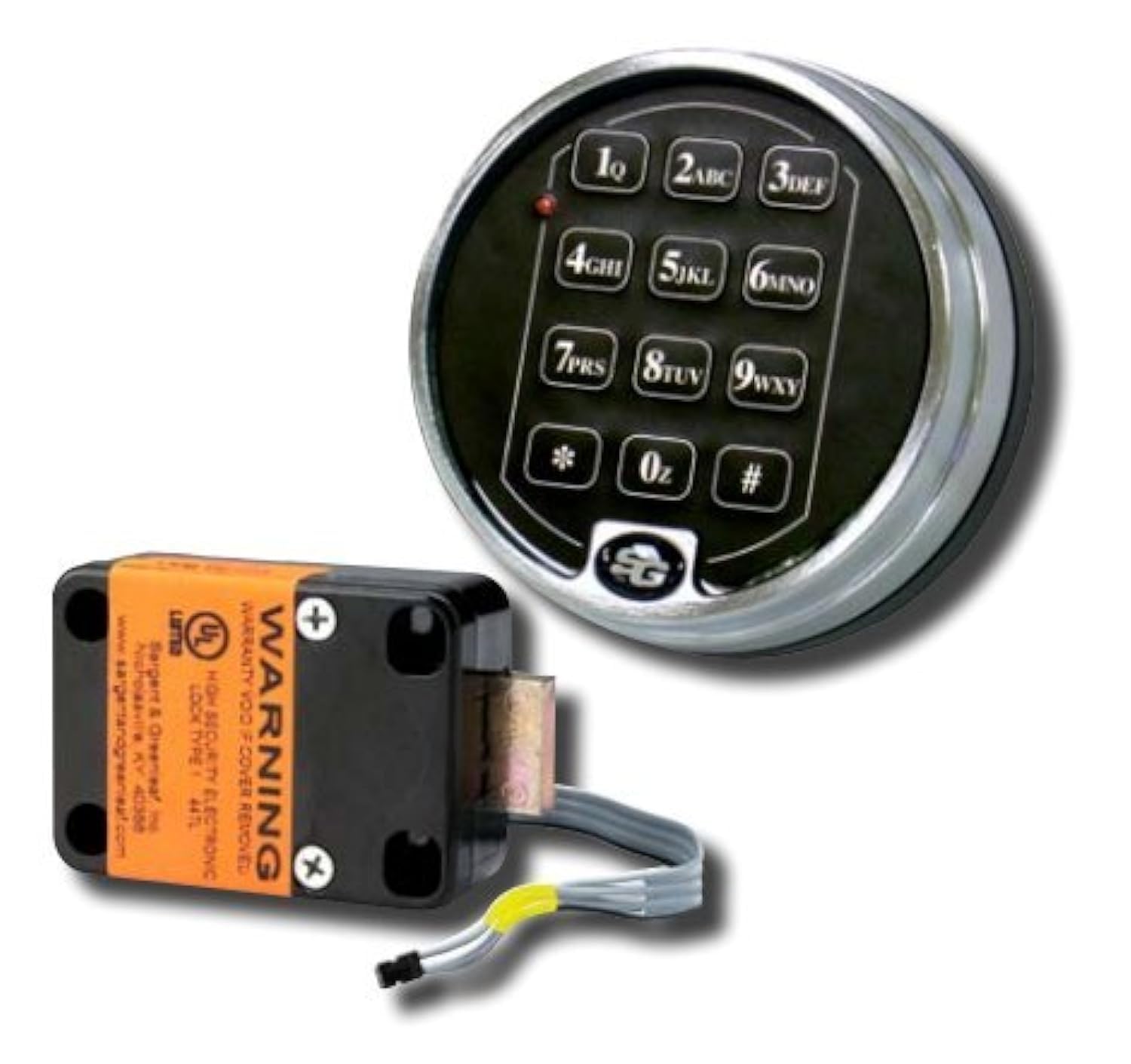 Sargent & Greenleaf 6120-305 Electric Safe Lock W/1-9 Min Delay by Sargent and Greenleaf
Sargent & Greenleaf 6120-305 Electric Safe Lock W/1-9 Min Delay by Sargent and Greenleaf