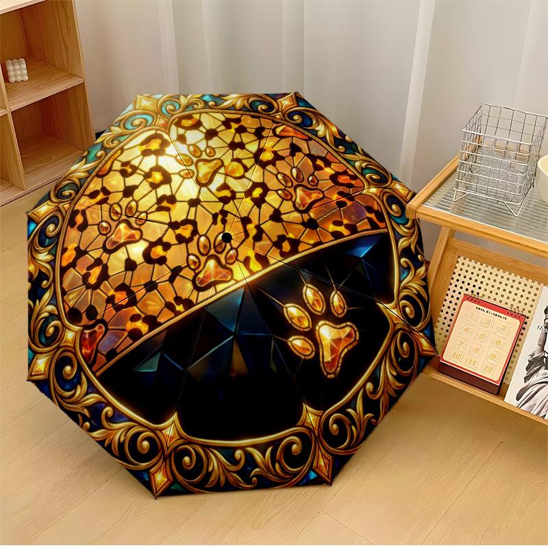 Golden Abstract Pattern Printed umbrella windproof folding umbrella portable sun and rain umbrella suitable for gifting
Golden Abstract Pattern Printed umbrella windproof folding umbrella portable sun and rain umbrella suitable for gifting