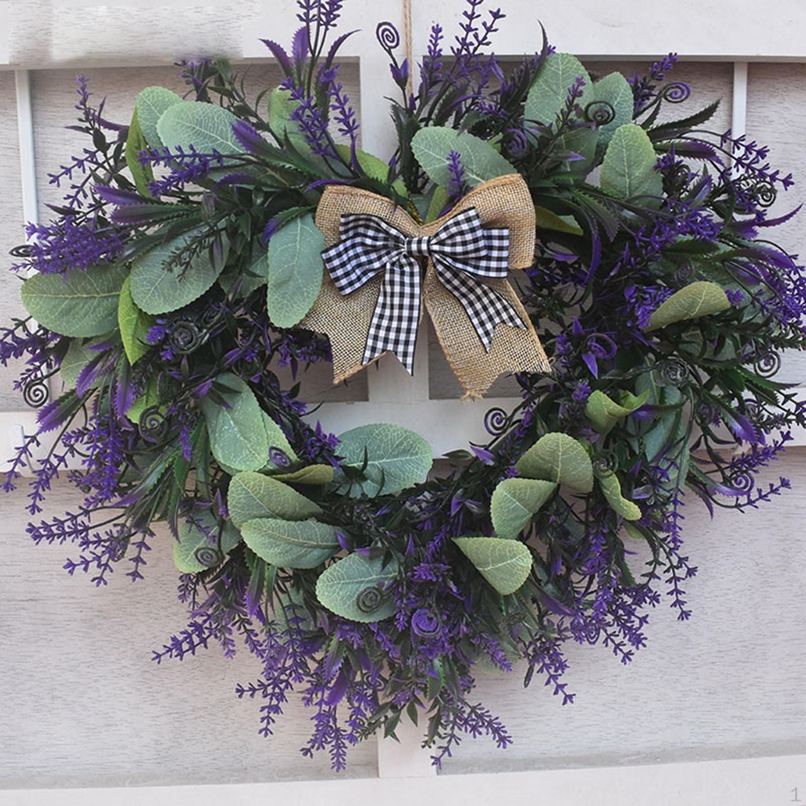 Large Lavender Wreath Wall Pendant Farmhouse 42cm for Room Xmas Party Decor
Large Lavender Wreath Wall Pendant Farmhouse 42cm for Room Xmas Party Decor