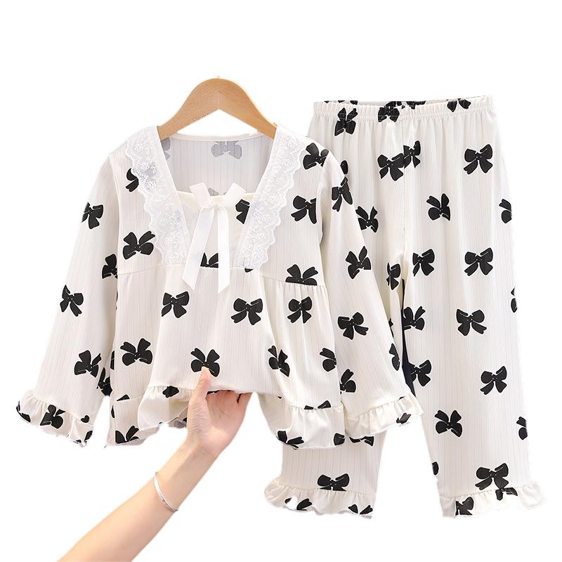 Весняно-осінні піжами для дівчаток, дитячі піжами для дівчаток з довгим рукавом і мультфільмами, зручний повсякденний домашній одяг, набір піжам для дівчаток C/10yards
Весняно-осінні піжами для дівчаток, дитячі піжами для дівчаток з довгим рукавом і мультфільмами, зручний повсякденний домашній одяг, набір піжам для дівчаток C/10yards