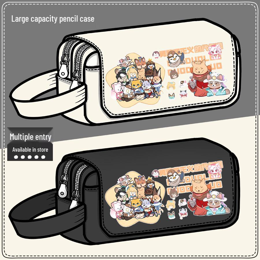 Dodoro Story Oriental Anime Doujin Pencil Case - Large Capacity Stationery Box with Compass Dodoro All Characters White
Dodoro Story Oriental Anime Doujin Pencil Case - Large Capacity Stationery Box with Compass Dodoro All Characters White