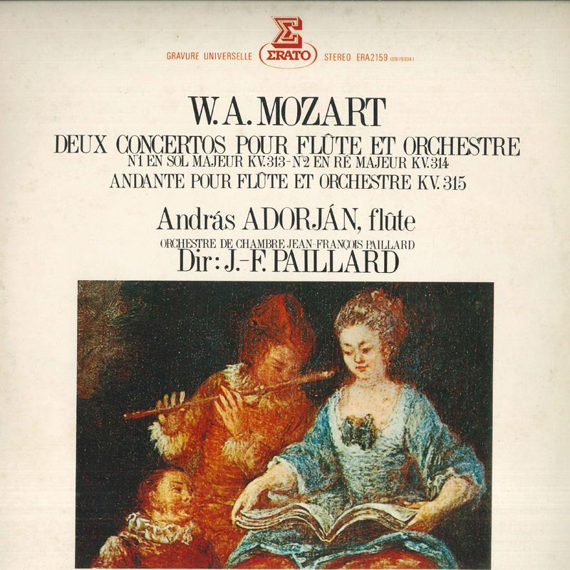 LP Record - Mozart: Flute Concerto No. 1 / No. ERA2159PROMO ERATO Japan Classical Used
LP Record - Mozart: Flute Concerto No. 1 / No. ERA2159PROMO ERATO Japan Classical Used